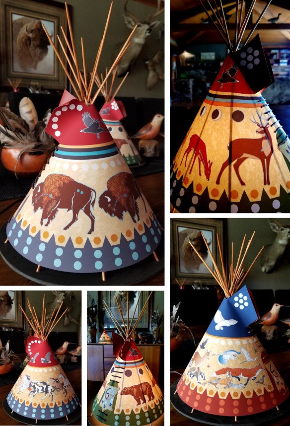 Tipi Accent Lamps
